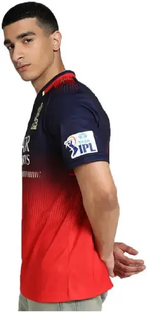 Men Printed Round Neck Polyester Multicolor T-Shirt - Image 3